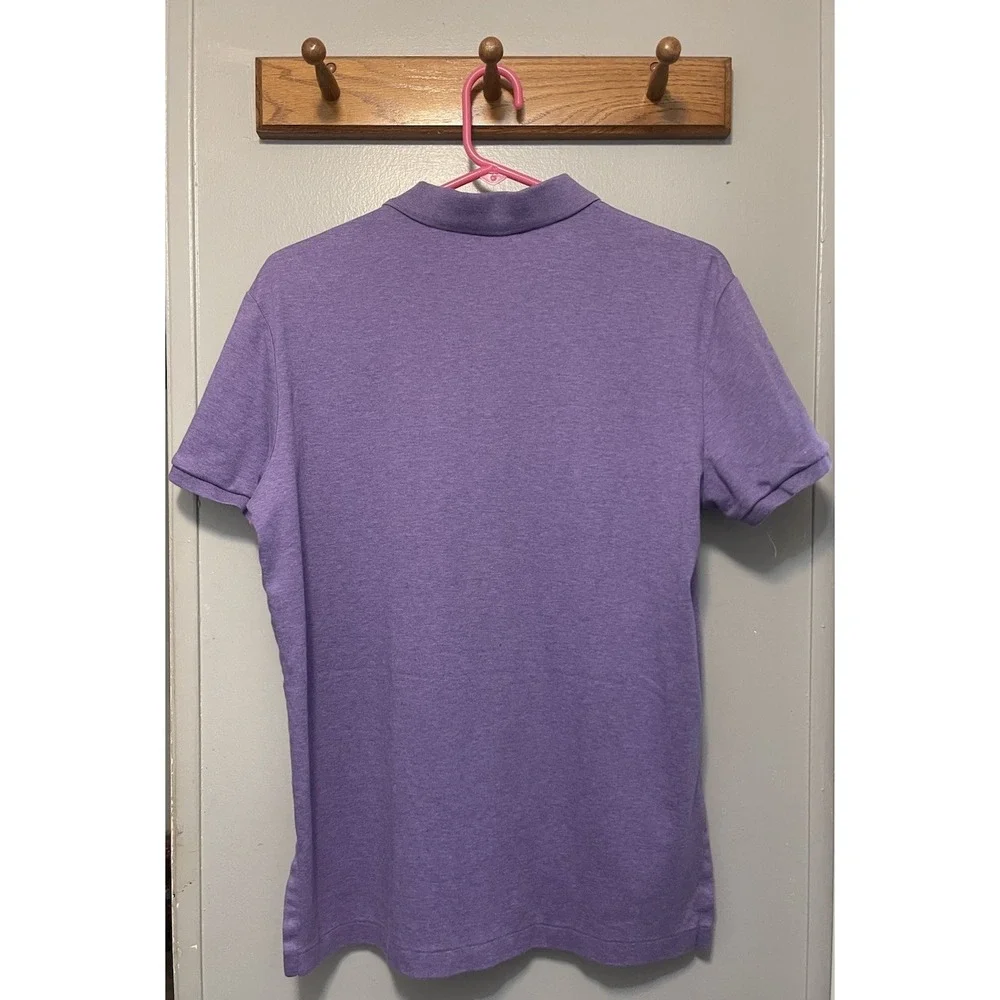 Polo Ralph Lauren Pima Soft Touch Polo Shirt Purple Short Sleeve Mens M